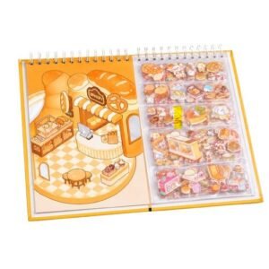 Miniature Scene Sticker Book